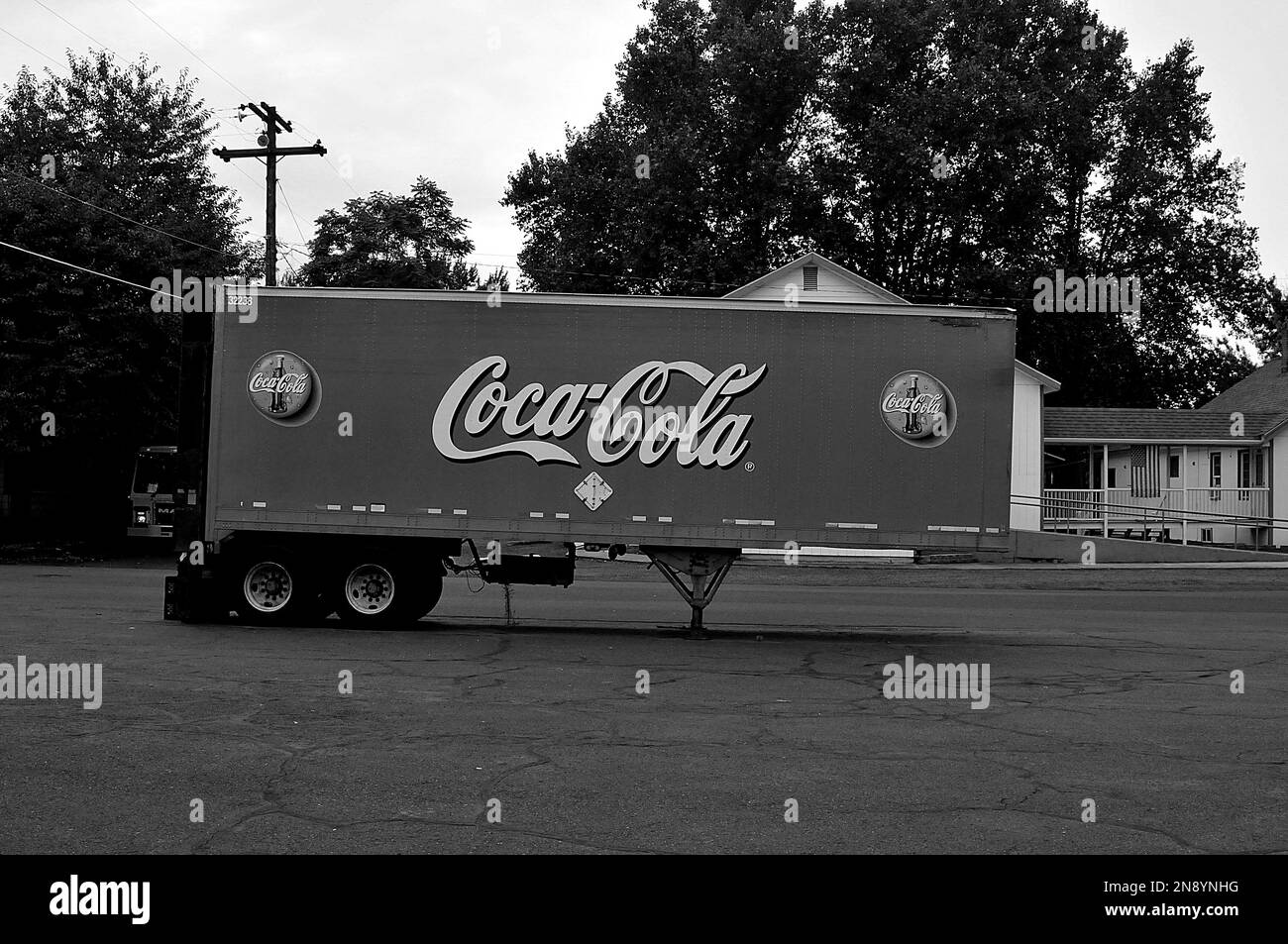 Lewiston/Idaho/USA / 03.October 2019 / C Valley in Idaho. coa cola Beveage e commerciale a Lewiston (Photo. Francis Dean/Deanpictures) Foto Stock
