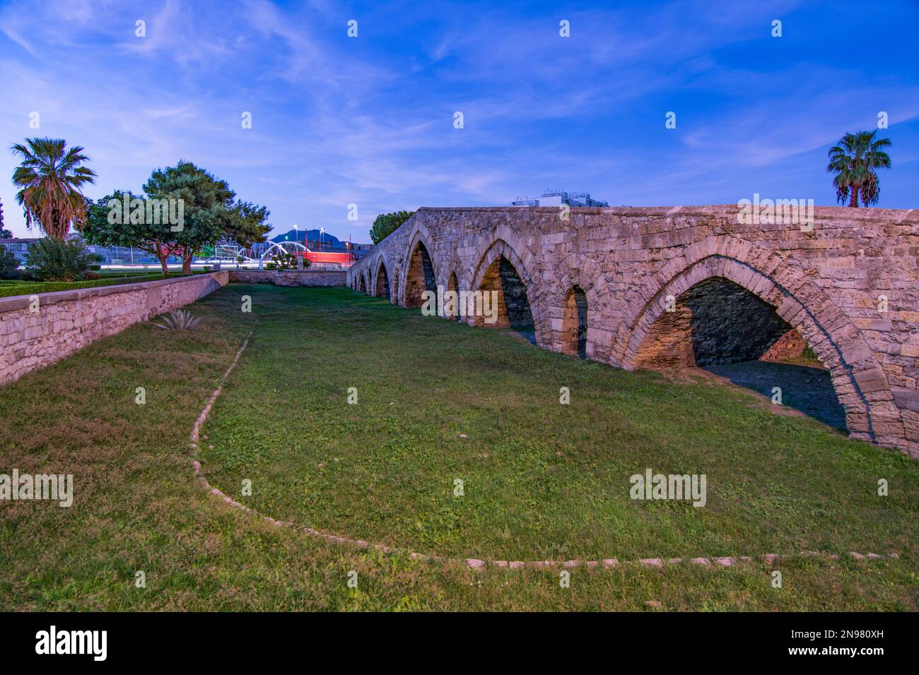 Ponte dell'Ammiraglio, Palermo Foto Stock