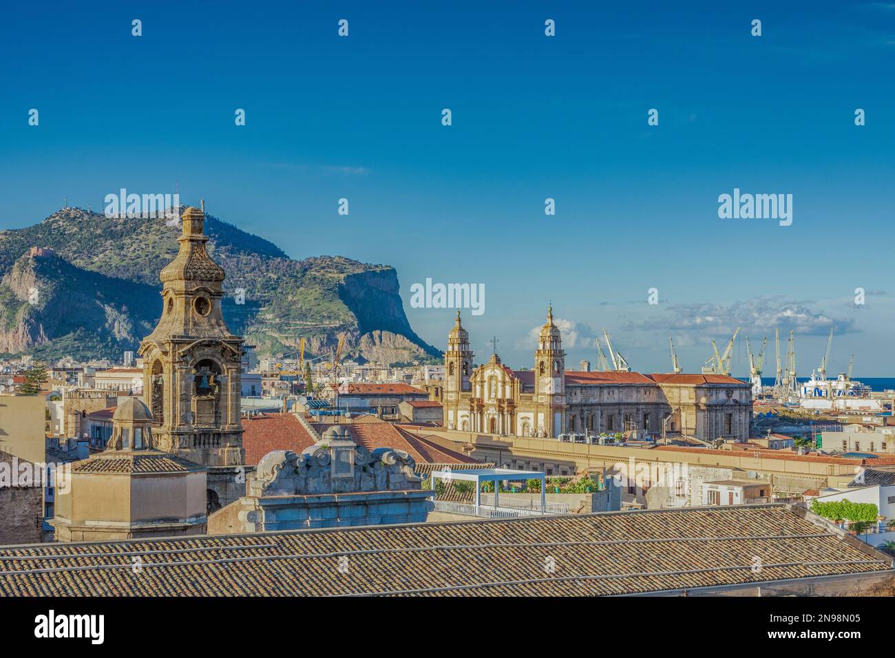 Città di Palermo, Italia Foto Stock