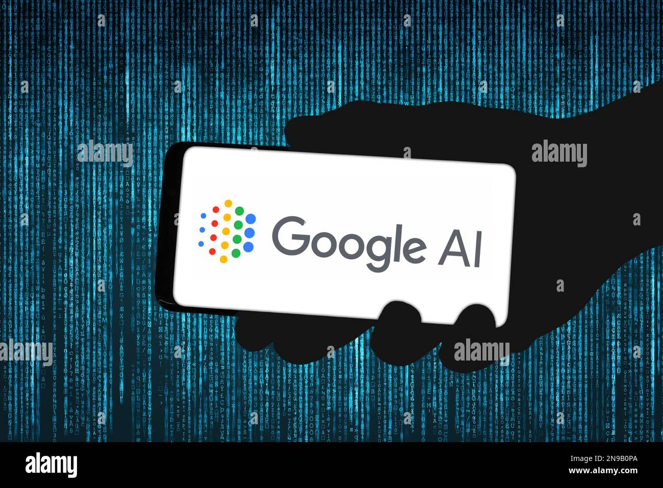 Google ai dedicato all'intelligenza artificiale Foto Stock