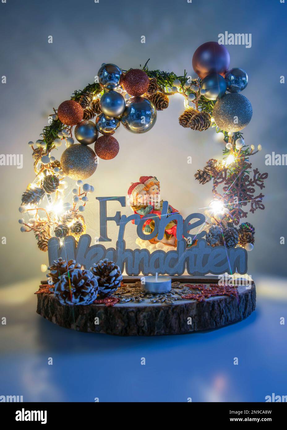 Unibly Maglietta Uomo 'Frohe Weihnachten Du Disgustoso' – Taglio Classico, 100% Cotone, Prodotta In Germania