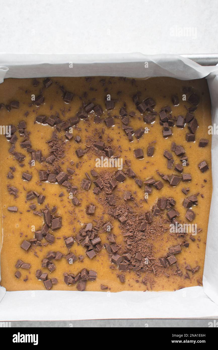 Gocce di cioccolato quadrato immagini e fotografie stock ad alta  risoluzione - Alamy