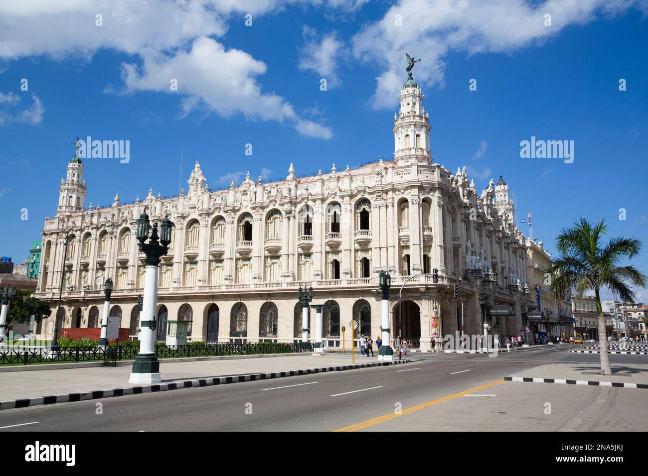 Grand Theater of Havana, città Vecchia; Havana, Cuba Foto Stock