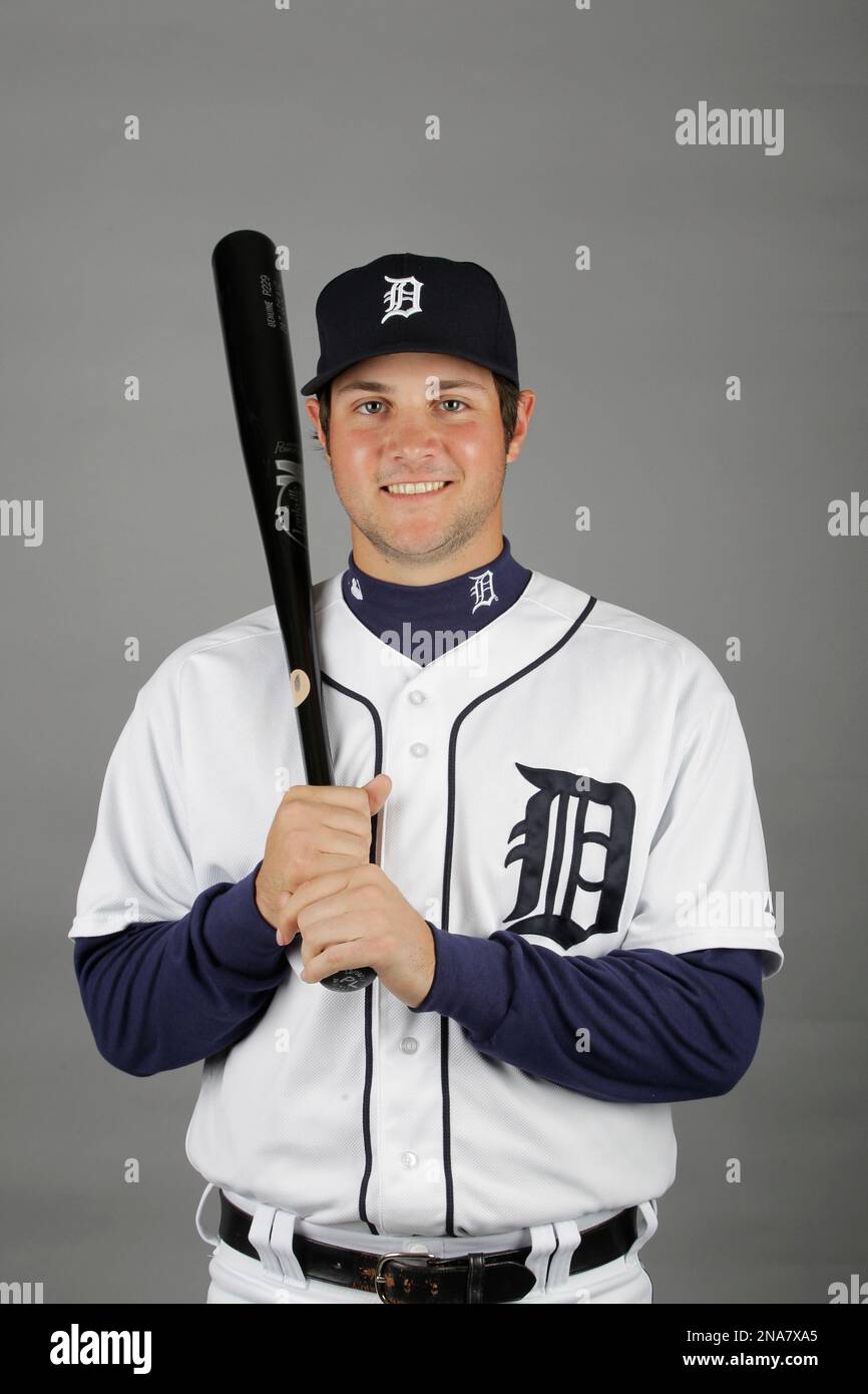 This is a 2012 photo of Patrick Leyland of the Detroit Tigers baseball team. This image reflects the Tigers active roster as of Tuesday, Feb. 28, 2012, when this image was taken. (AP Photo/Jeff Roberson) Foto Stock