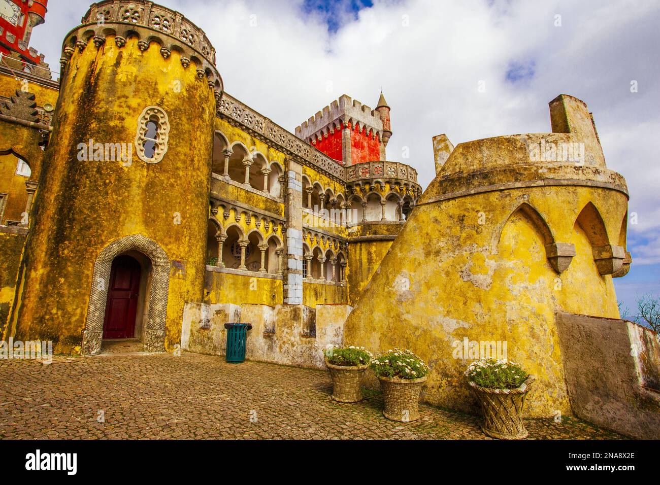 Pena Palace; Sintra, Portogallo Foto Stock