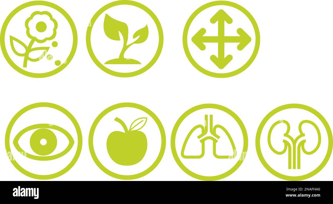 Caratteristiche della vita Foto Stock