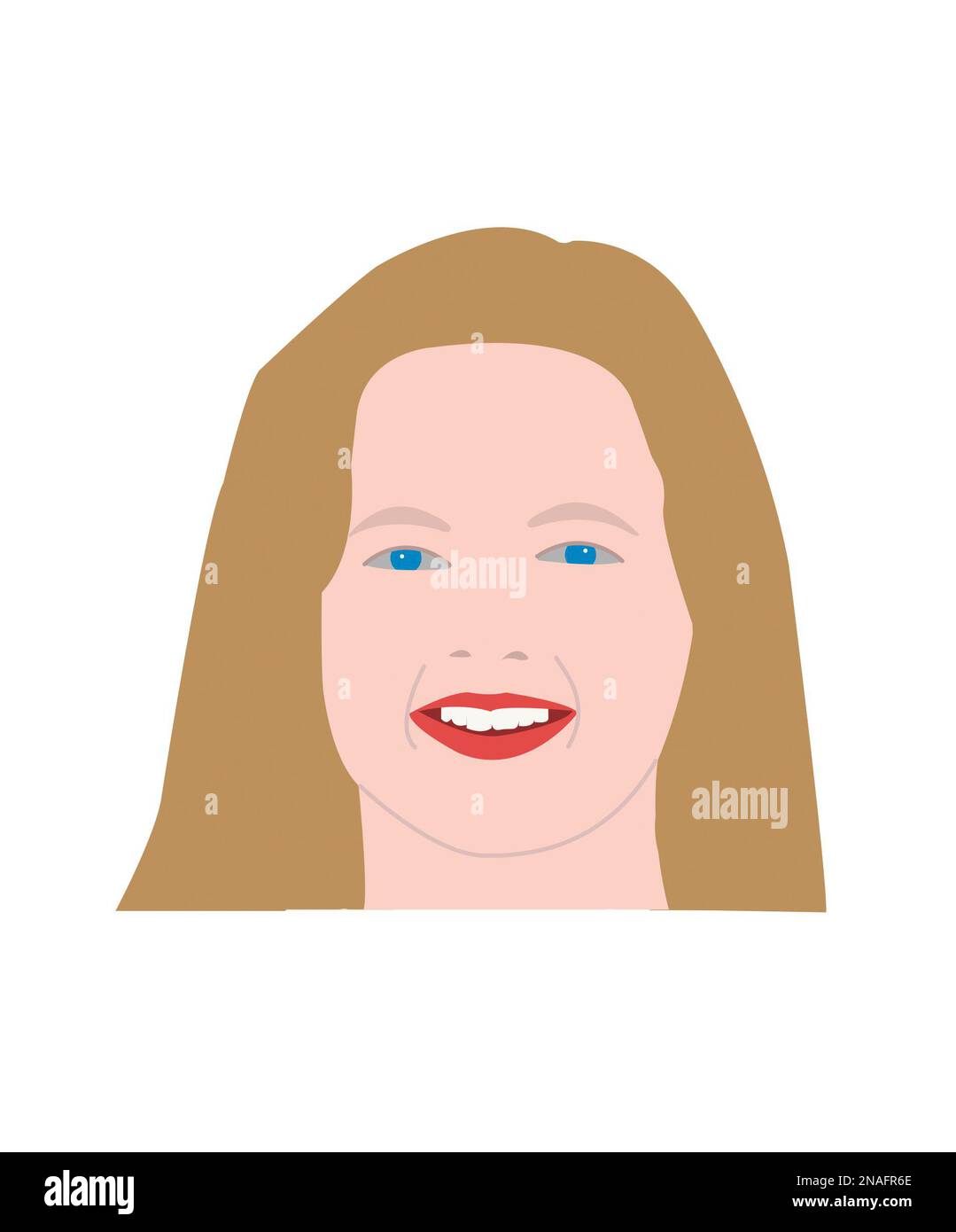 Sorriso Foto Stock