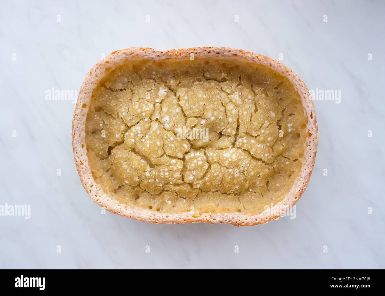 Pane guastato. Foto Stock