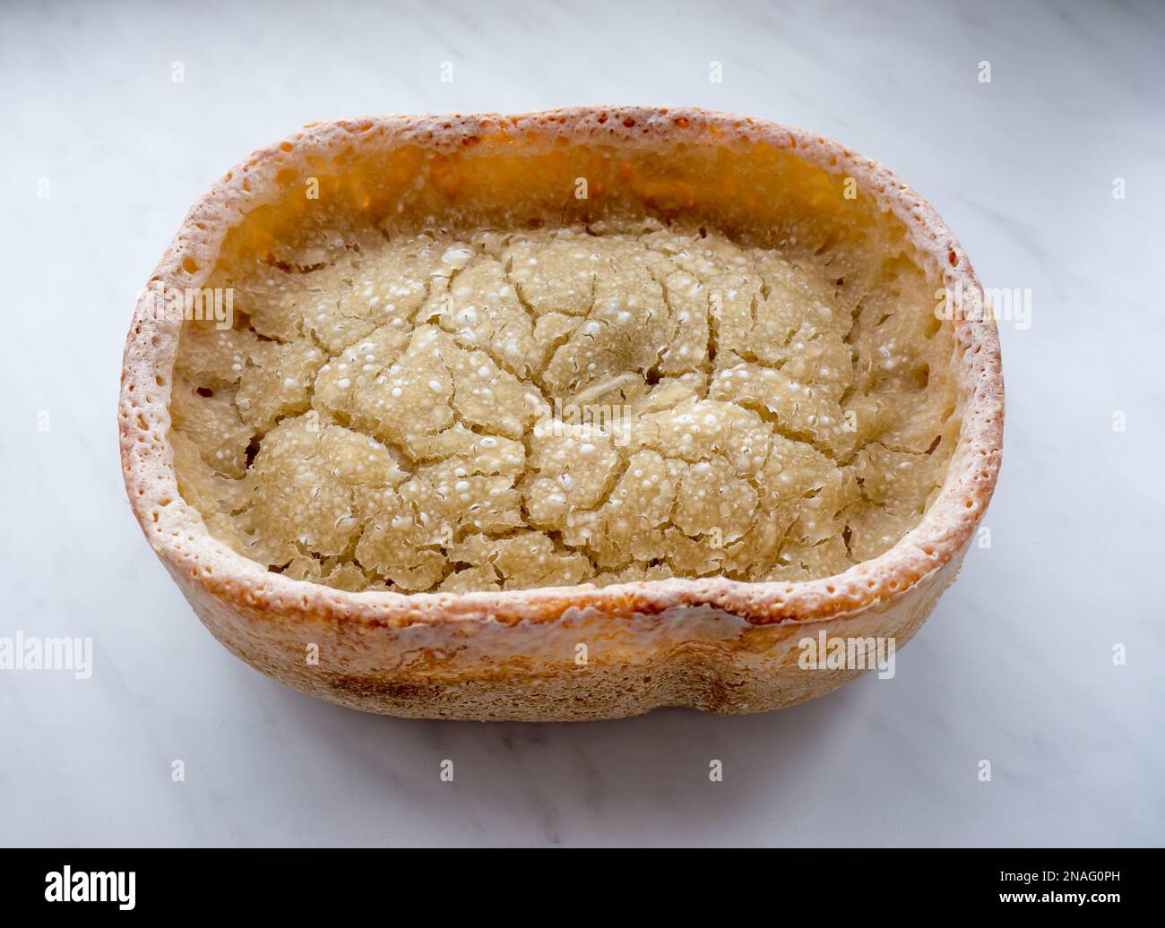 Pane guastato. Foto Stock