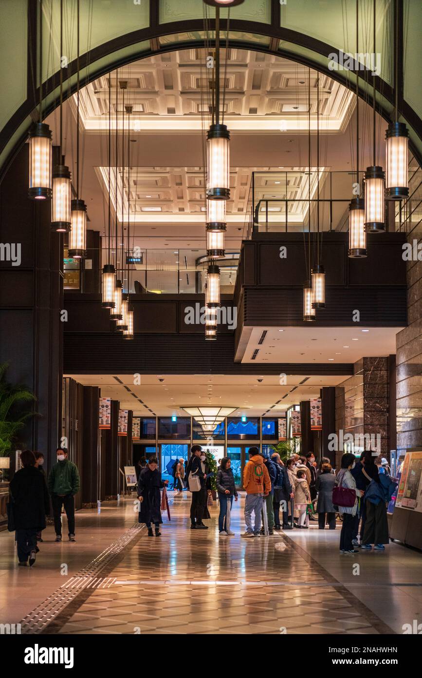 Marunouchi, Stazione di Tokyo, Tokyo. (Novembre 2022) Foto Stock