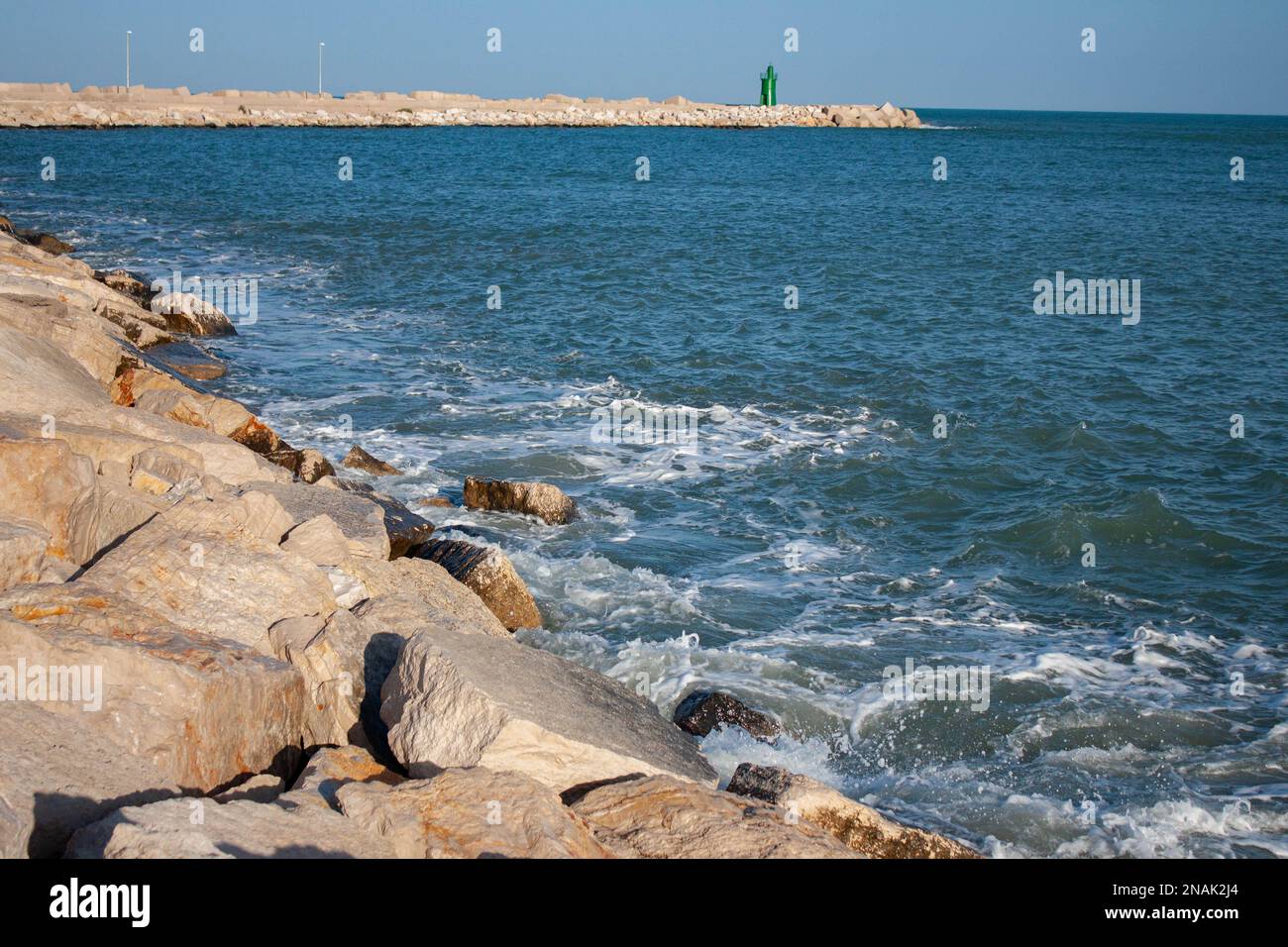 Mare in Italia Foto Stock