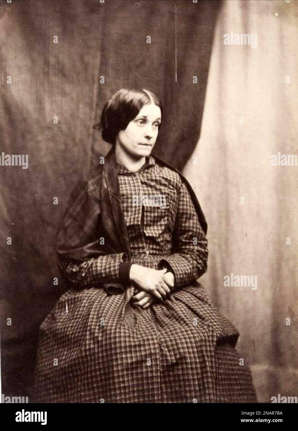 Paziente, Surrey County Lunatic Asylum (H.W. Diamante) Foto Stock