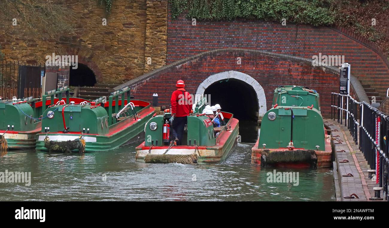 Dudley Tunnel Mouth, tour entrante, The Portal Building, Birmingham New Rd, Dudley, Black Country, West Midlands, Inghilterra, Regno Unito, Dy1 4SB Foto Stock