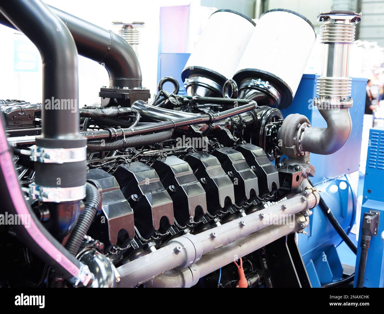 Diesel Power station Foto Stock