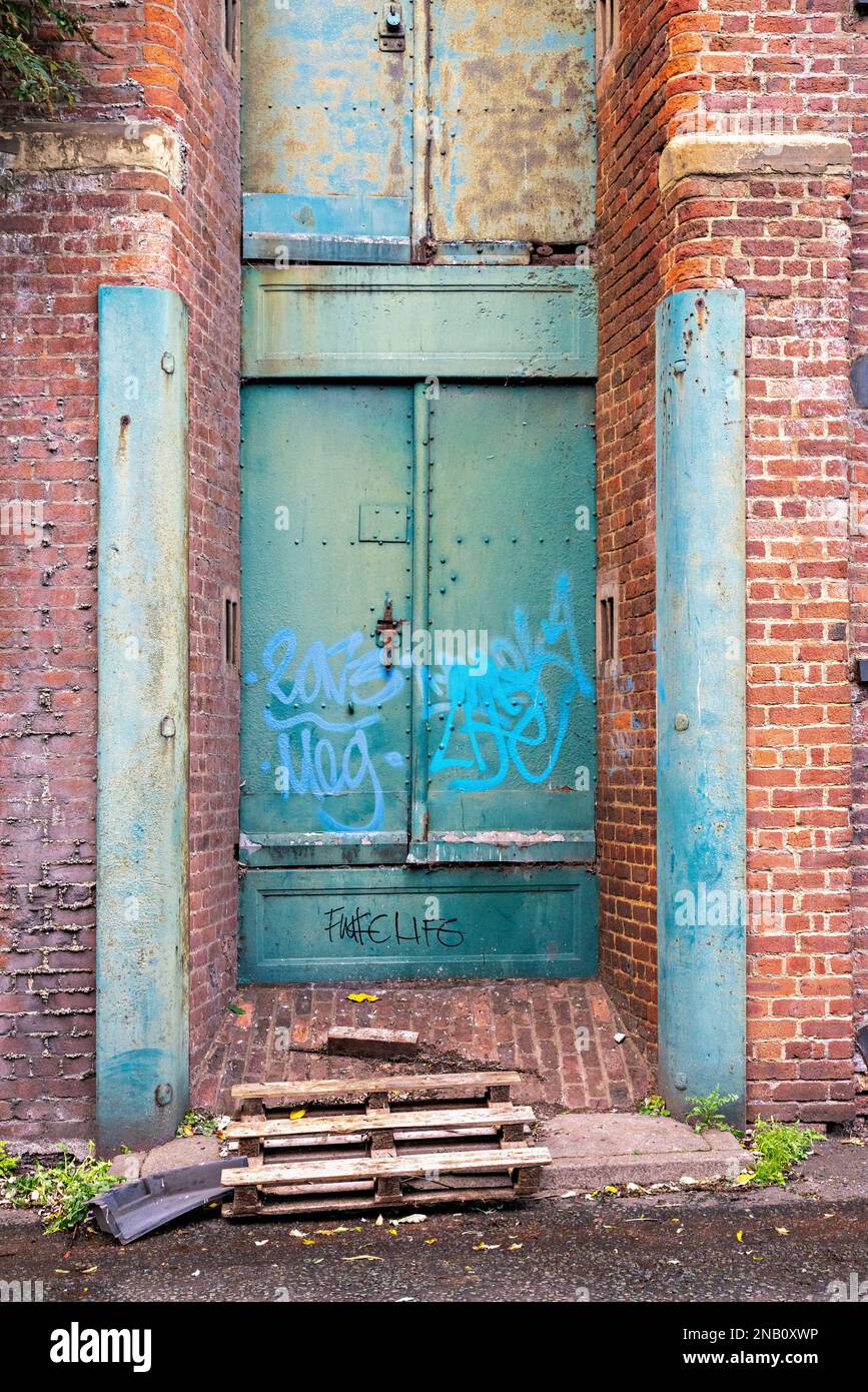 Clarence warehouse, Bonded Tea warehouse, Liverpool, Regno Unito Foto Stock