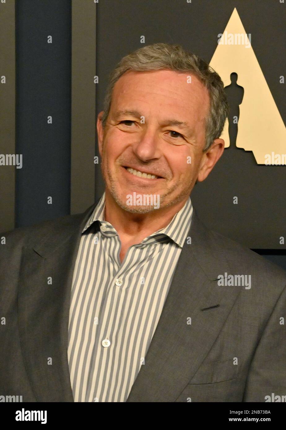 Beverly Hills, Stati Uniti. 13th Feb, 2023. Robert Iger partecipa al pranzo annuale dei 95th candidati all'Oscar al Beverly Hilton di Beverly Hills, California, lunedì 13 febbraio 2023. Foto di Jim Ruymen/UPI Credit: UPI/Alamy Live News Foto Stock