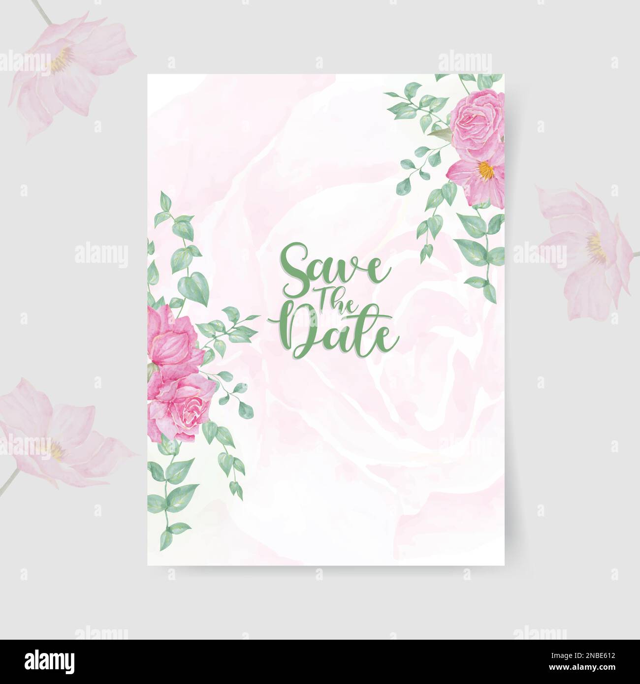 Classica peonia bianca, rosa rosa e magnolia fiori, eucalipto, pampas secco erba verde vettore disegno primavera cornice matrimonio. Estate floreale w Illustrazione Vettoriale