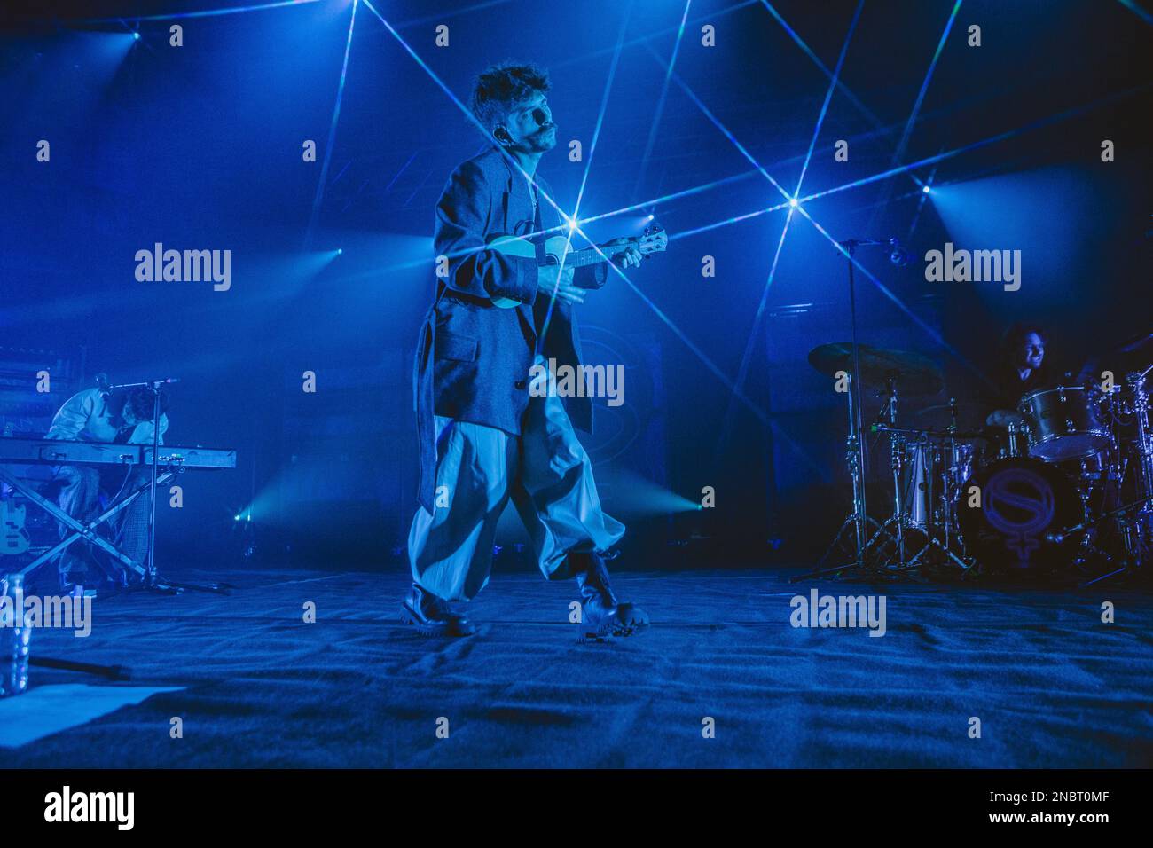 Santi Francesi in concerto all'Alcatraz di Milano 2023 Foto Stock