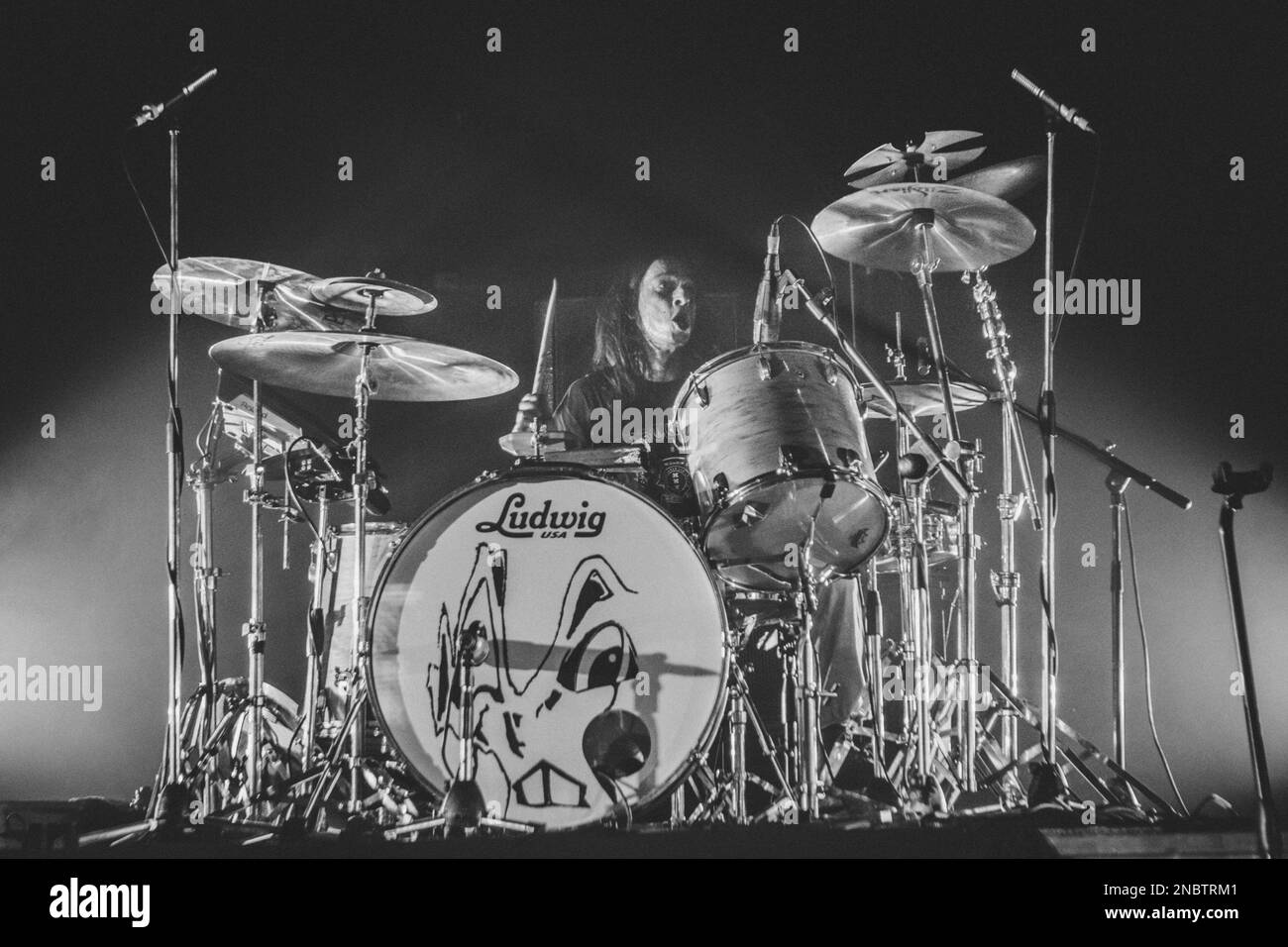 Verdena in concerto all'Alcatraz di Milano. Concerto del 23 Novembre 2022 del Volevo Magia tour Foto Stock