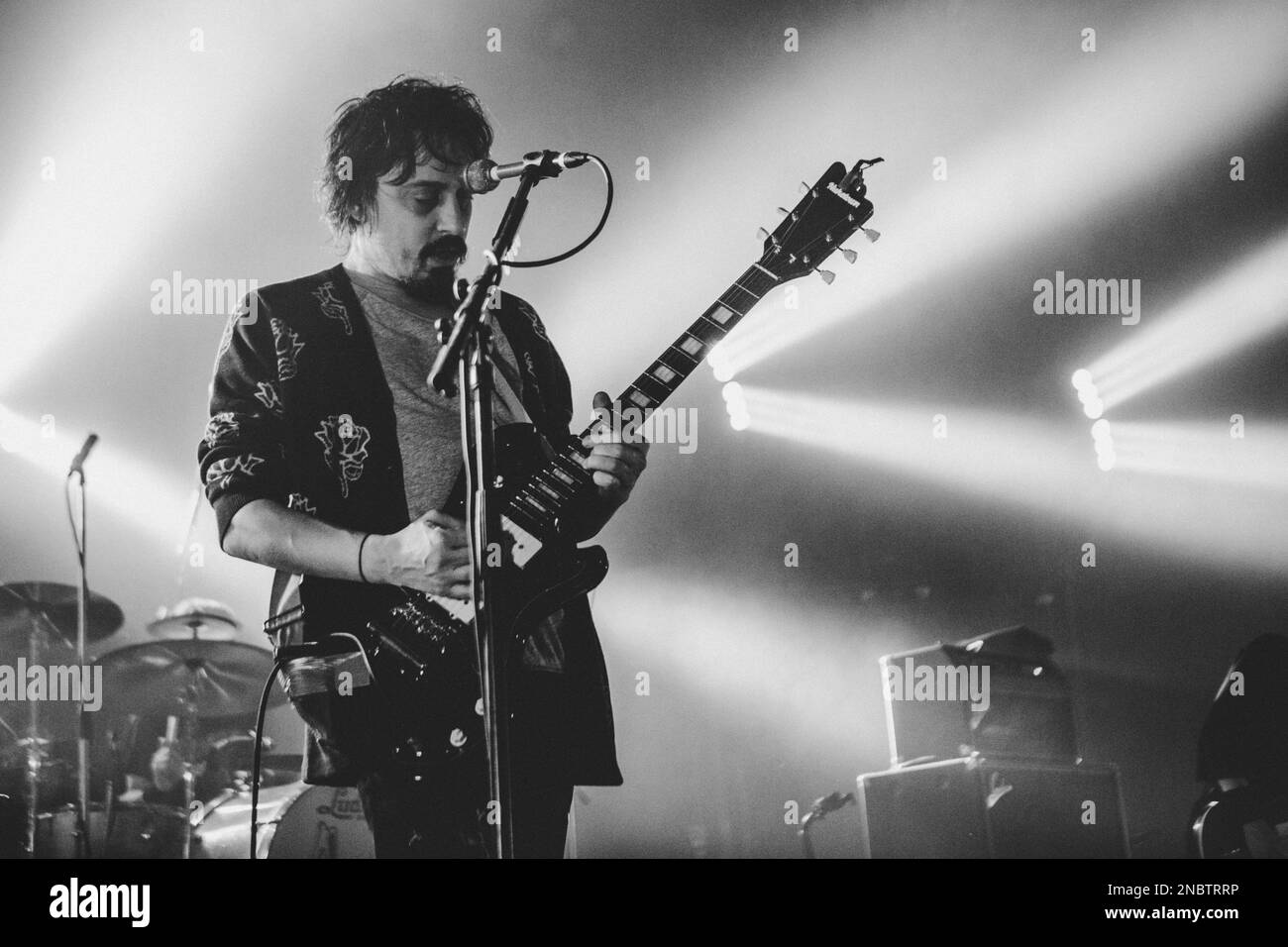 Verdena in concerto all'Alcatraz di Milano. Concerto del 23 Novembre 2022 del Volevo Magia tour Foto Stock