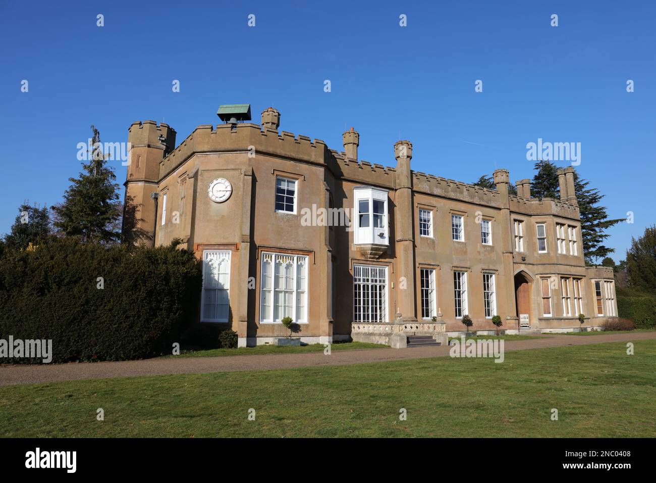 Nonsutal Mansion, Cheam, Surrey, Regno Unito Foto Stock