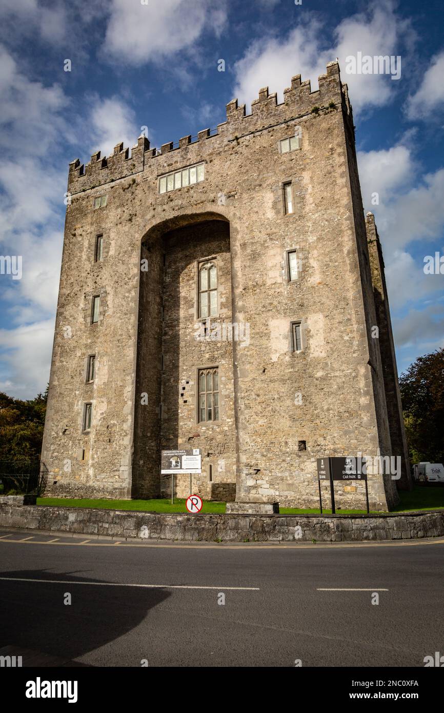 Il Castello di Bunratty, County Clare, Irlanda Foto Stock