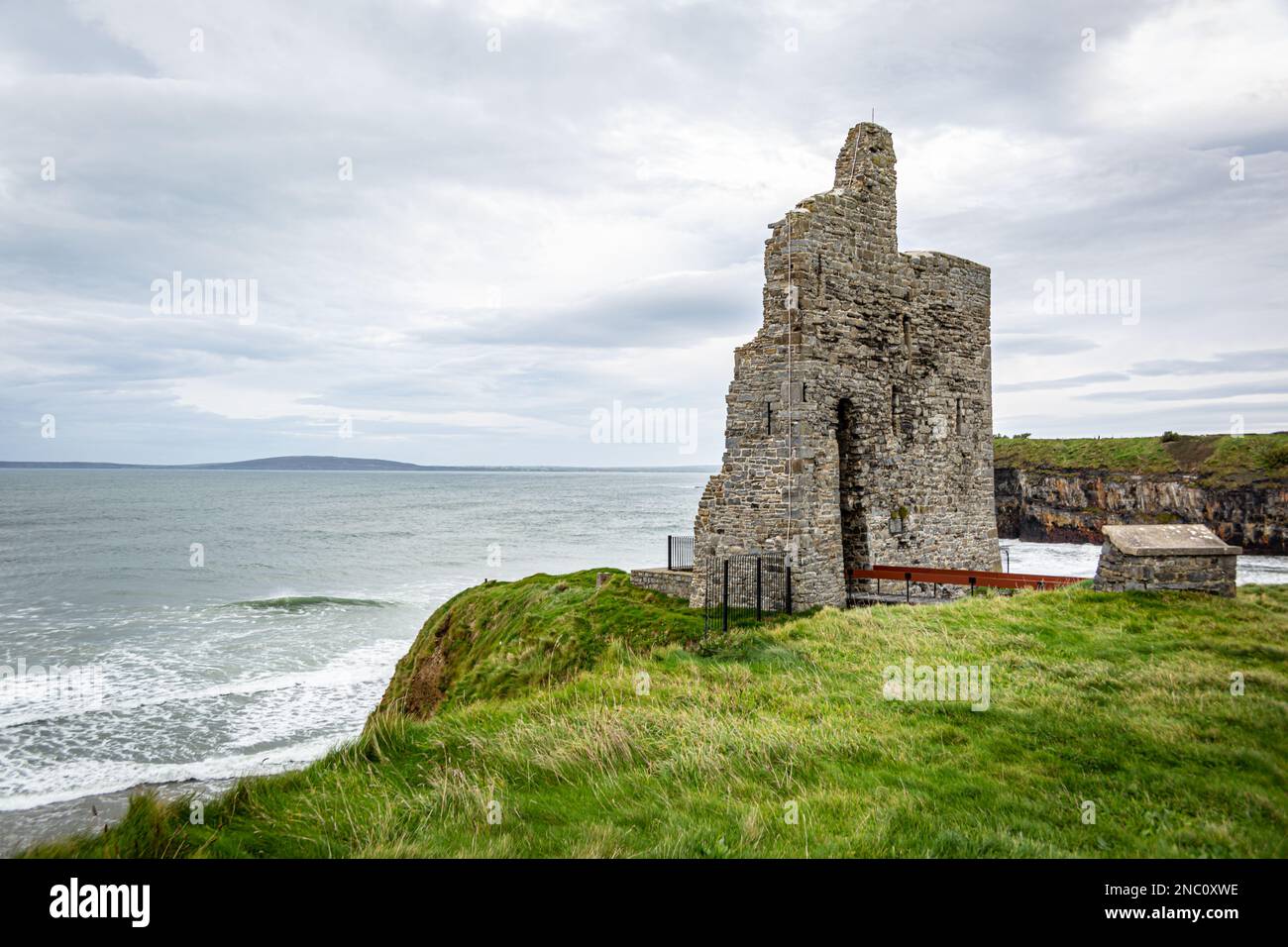 Ballybunion, Castle Green, County Kerry, Irlanda Foto Stock
