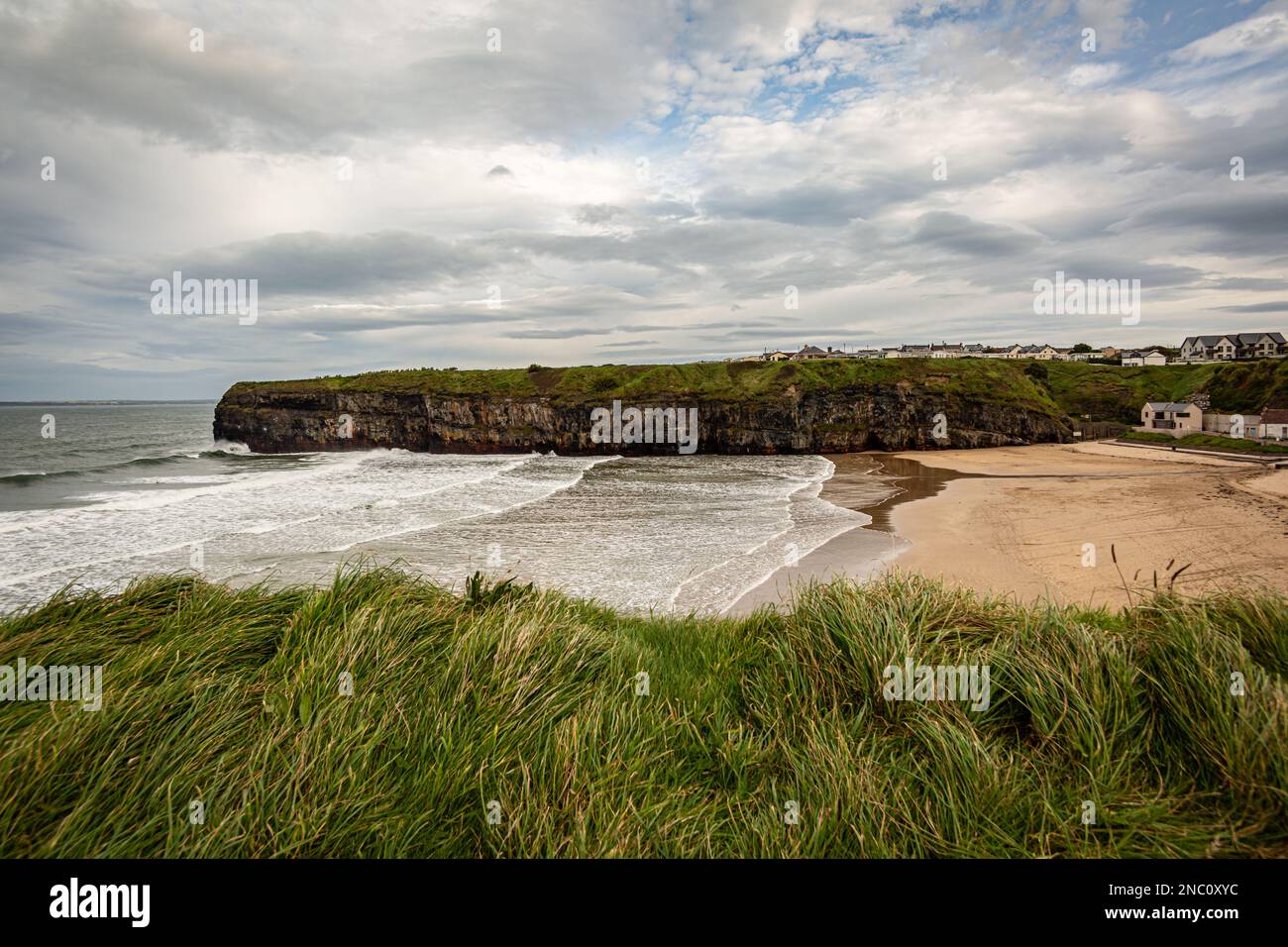 Ballybunion Beach, Irlanda Foto Stock