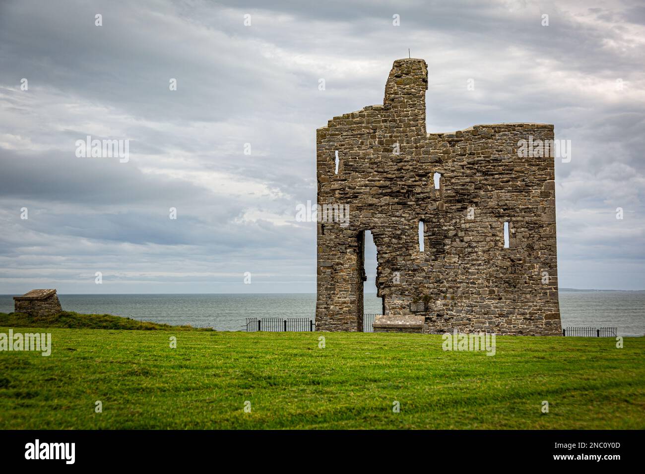 Ballybunion, Castle Green, County Kerry, Irlanda Foto Stock