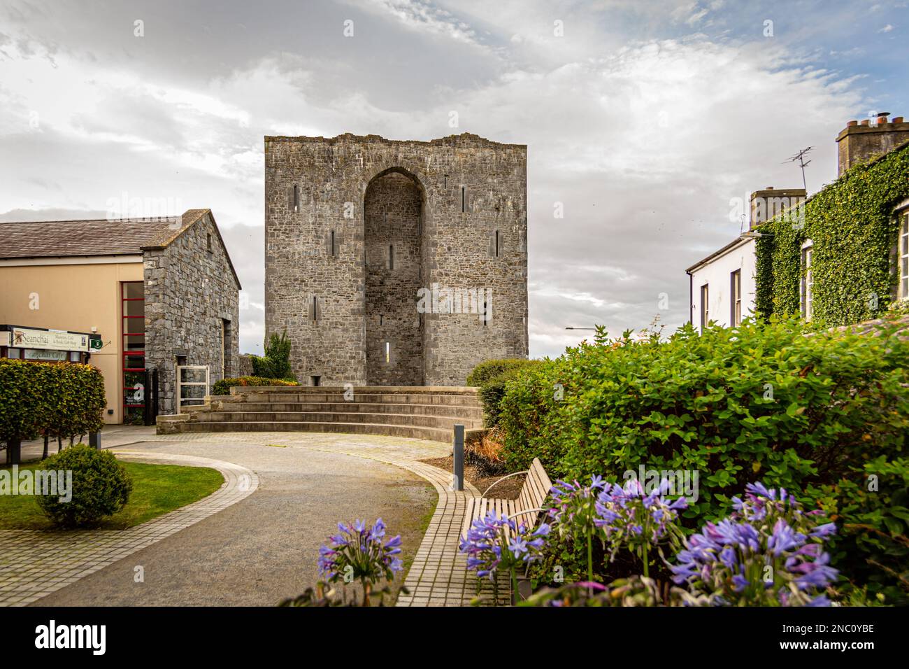 Castello di Listowel, 15th ° secolo, Irlanda Foto Stock
