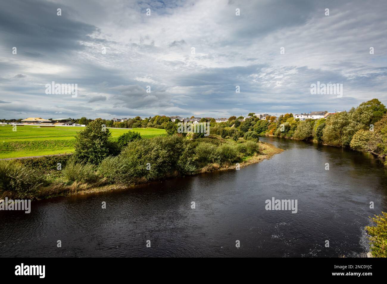 Fiume Feale, Listowel, Contea di Kerry, Irlanda Foto Stock
