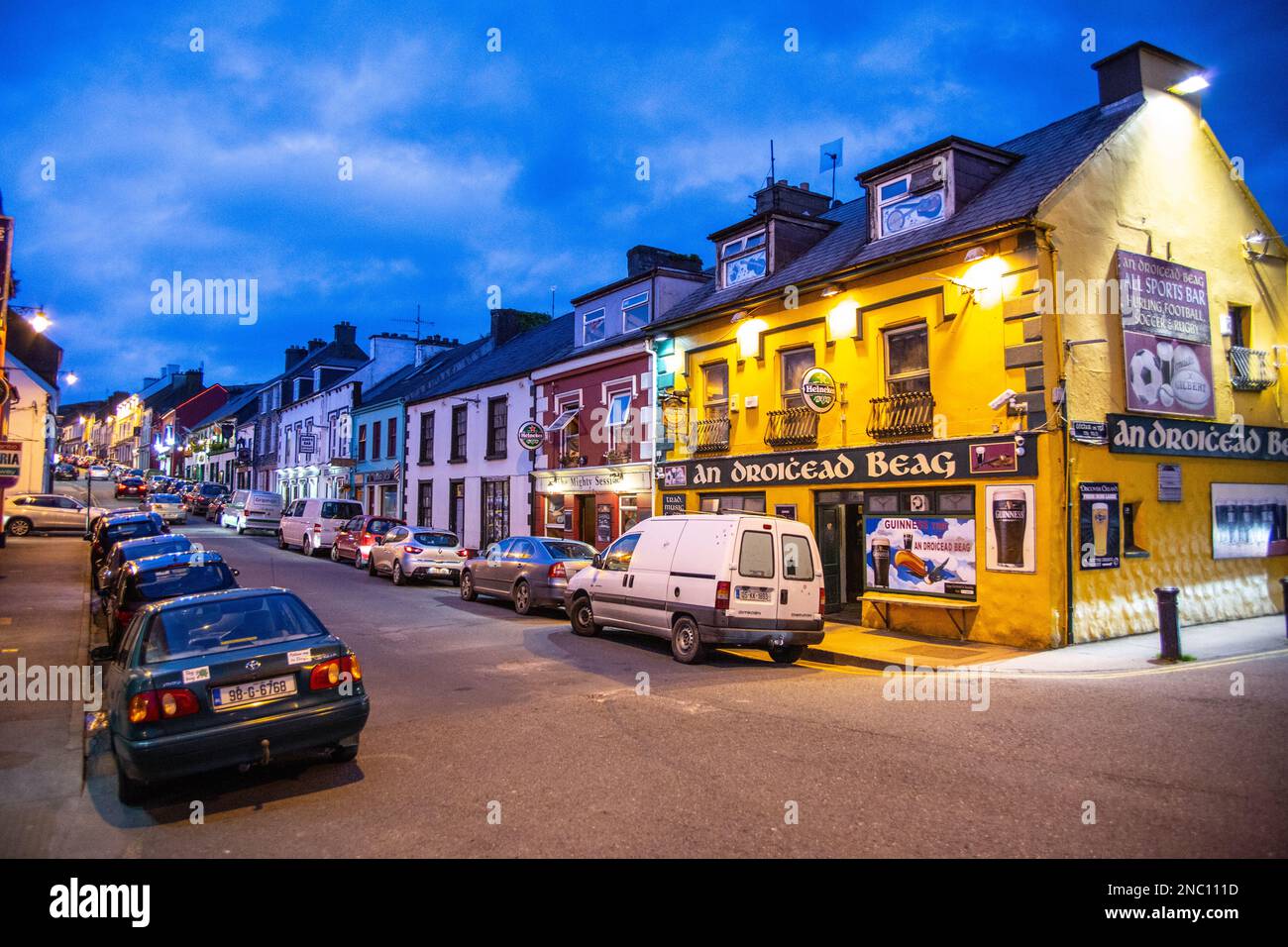 Irish Pub, Dingle, County Kerry, Irlanda, esterno Foto Stock