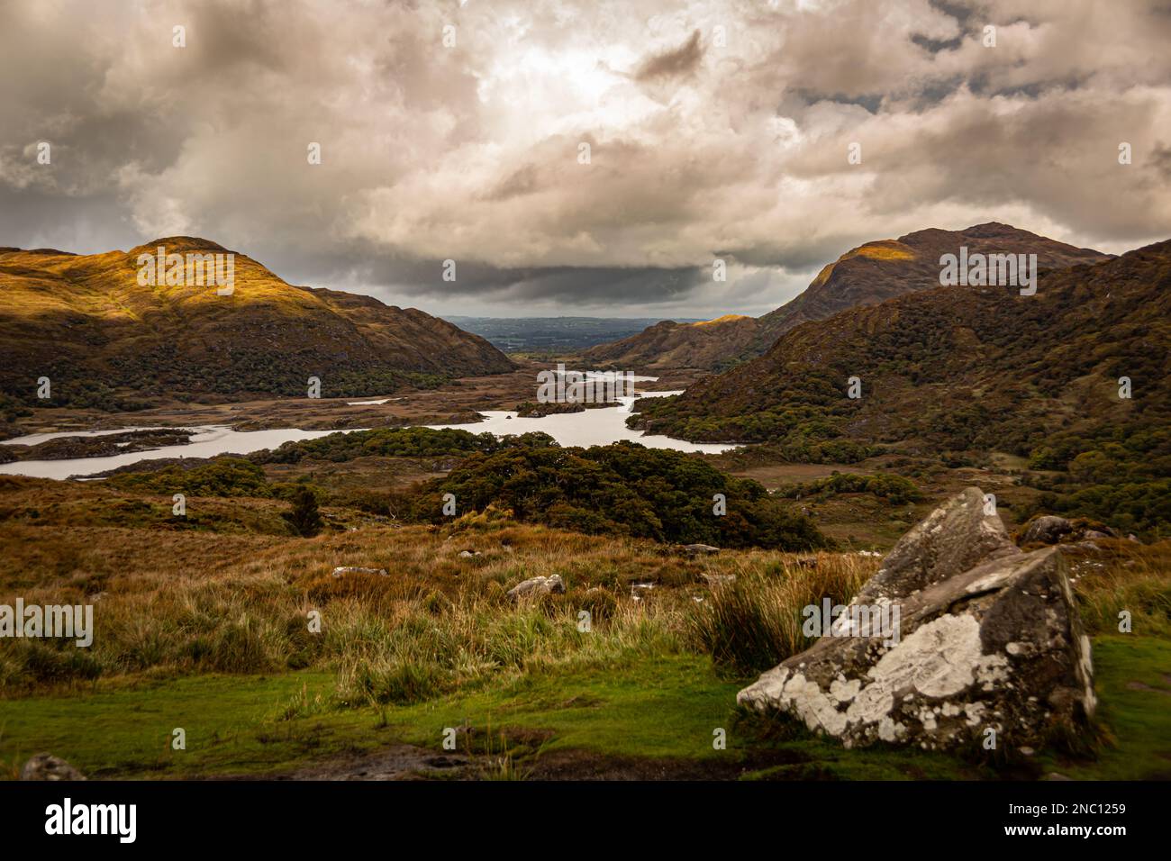Parco Nazionale di Killarney, nella contea di Kerry, Irlanda Foto Stock