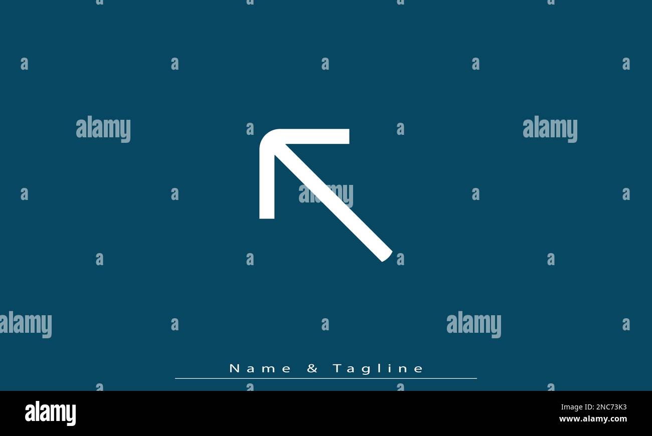Lettere alfabetiche iniziali logo monogramma T Illustrazione Vettoriale