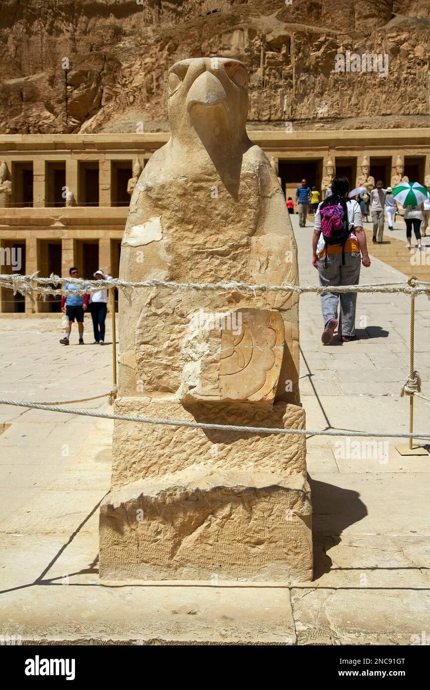 Valle delle Regine, Luxor, Egitto.Tempio mortuario della regina Hatshepsut, 26th marzo 2013. DavidSmith/AlamyContributor Foto Stock