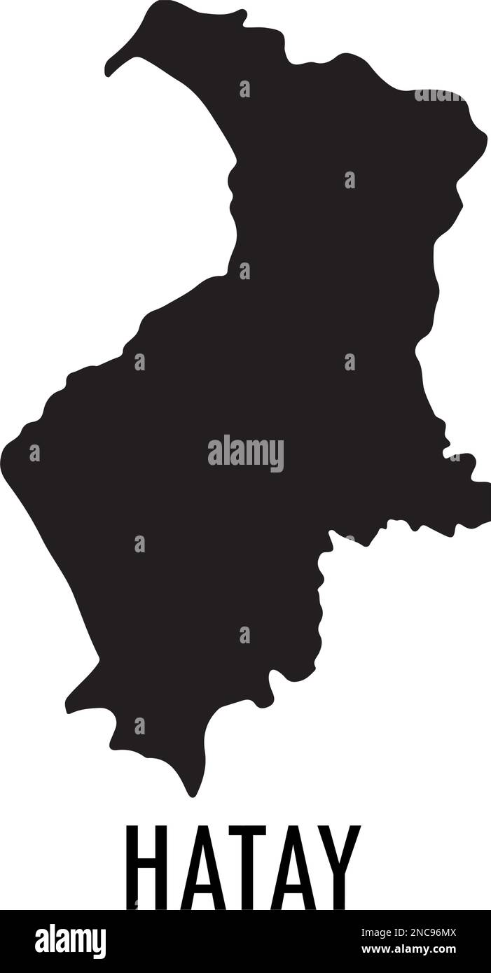 06.02.2023 terremoto ad Hatay. Dolore in relazione ad un terribile terremoto. Pregate per Hatay Turchia Illustrazione Vettoriale