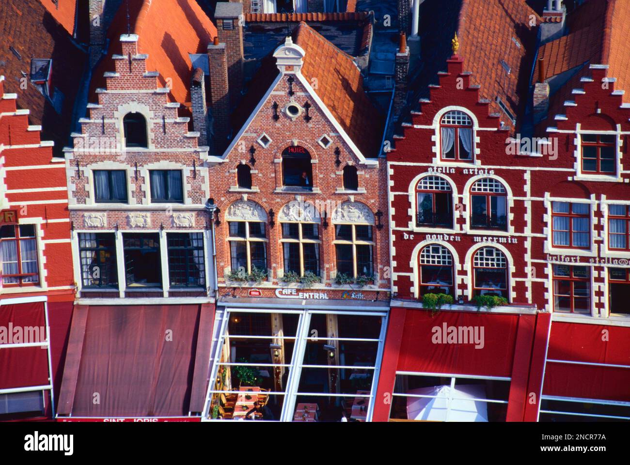 Architettura, Bruges, Belgio Foto Stock