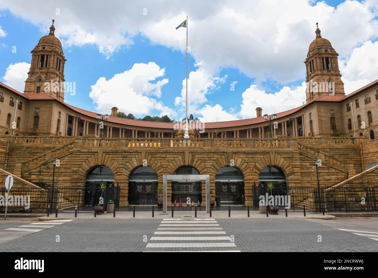 Edificio dell'Unione a Pretoria, in Sudafrica Foto Stock