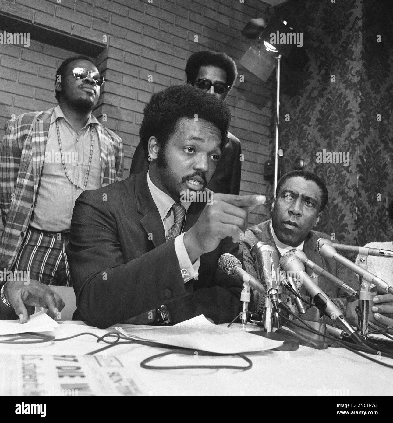 The Rev. Jesse Jackson, national director of the Southern Christian ...