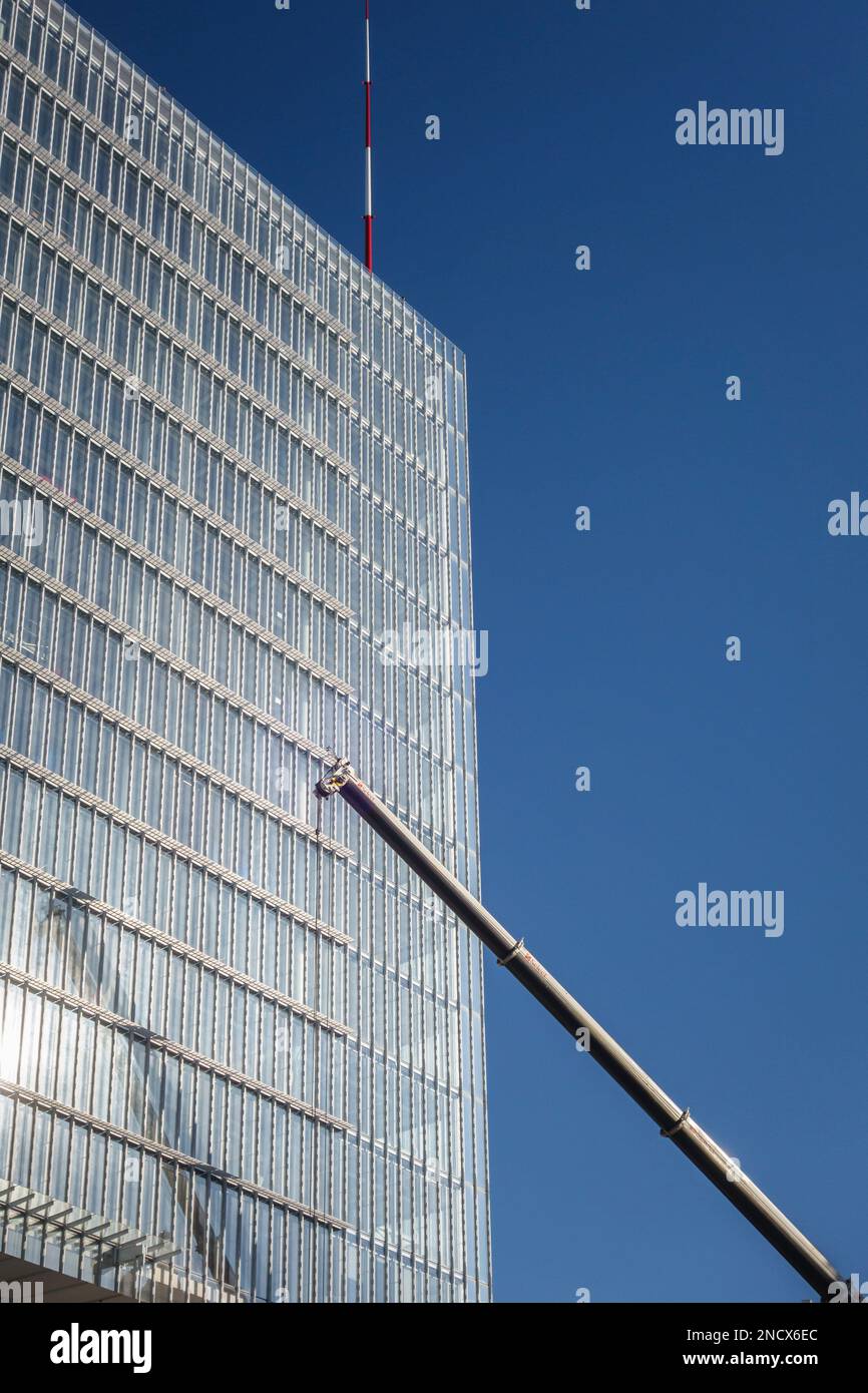 Paddington Square, un nuovo sviluppo ad uso misto in London Street, Paddington Station, Londra, Regno Unito, progettato da Renzo piano, in costruzione nel 2023 Foto Stock