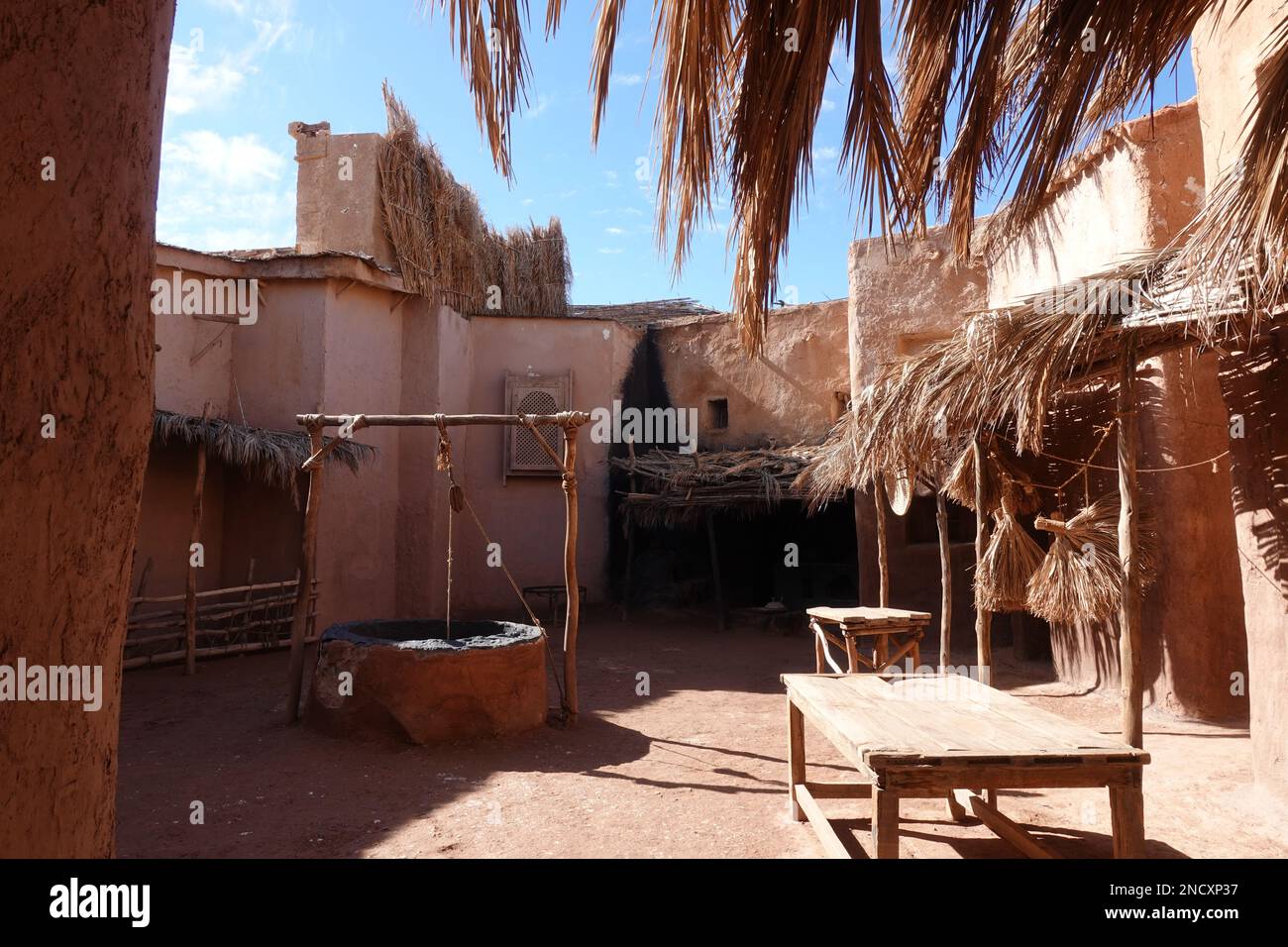 Movei ha girato nello studio del film Atlas, Ouarzazate Foto Stock