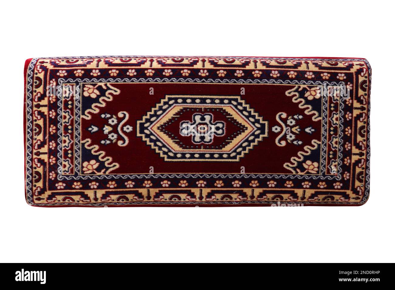 Cuscino in tessuto di lana, Konya, Turchia Foto Stock