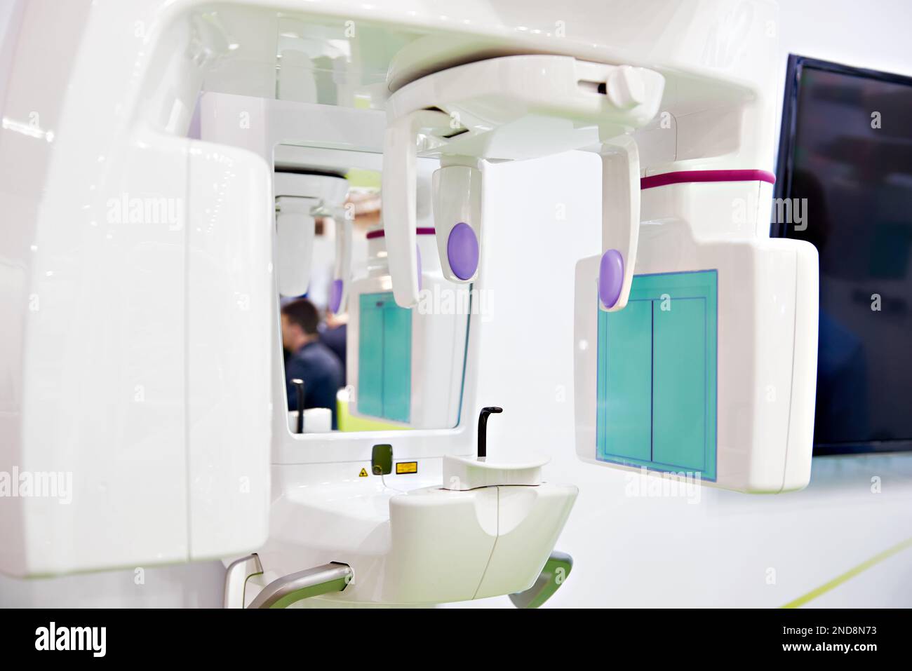 Moderno tomografo dentale digitale 3D Foto Stock