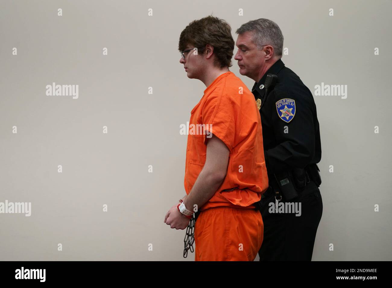 Payton Gendron is escorted out of the courtroom after he was sentenced