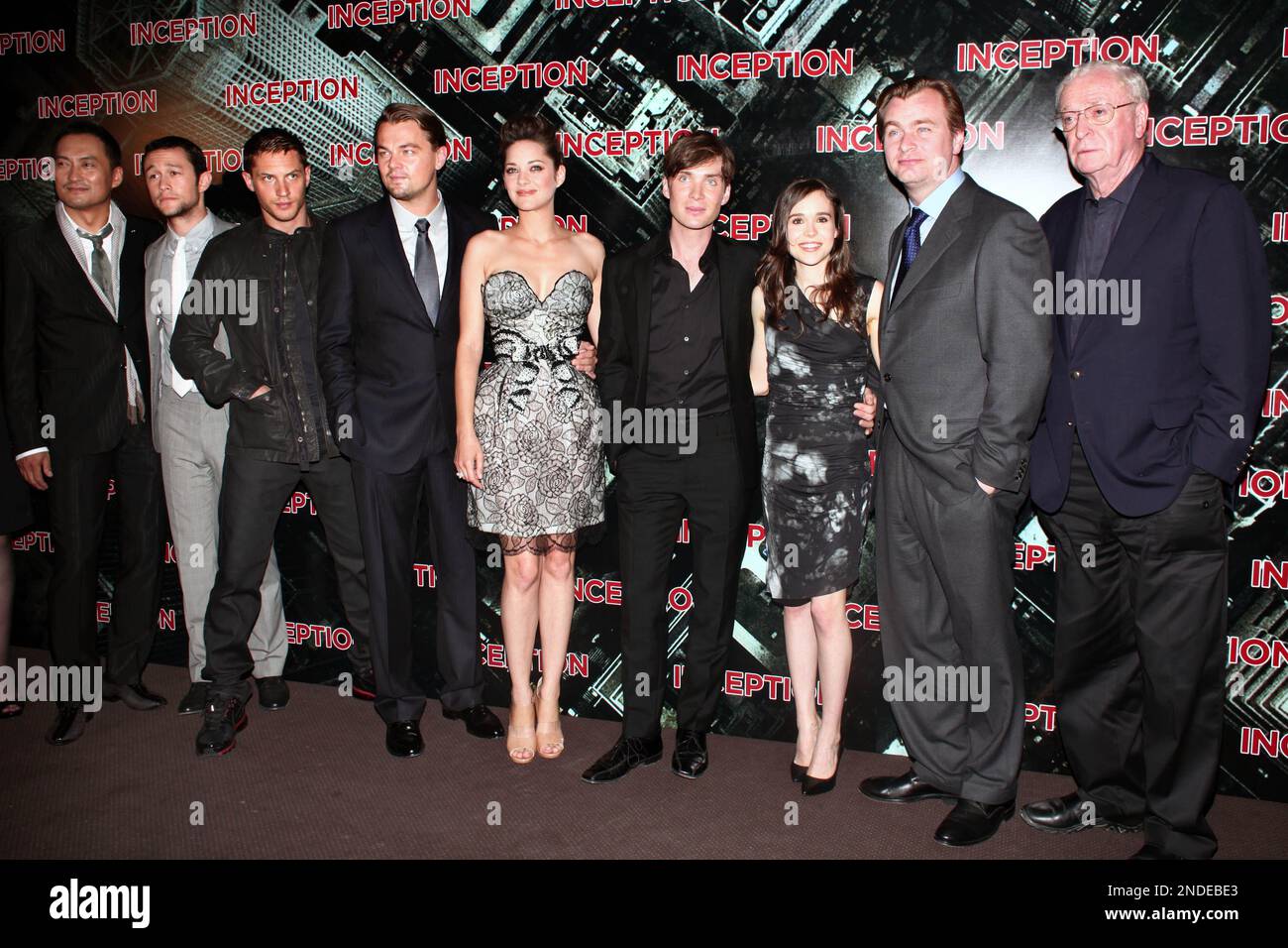 Inception British Actor Japenese actor Ken Watanabe, U.S actor Joseph Gordon-Levitt, British ...
