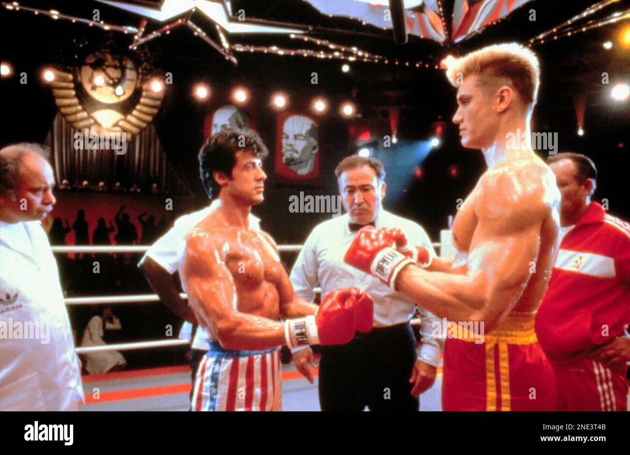 Sylvester stallone rocky iv 1985 immagini e fotografie stock ad alta