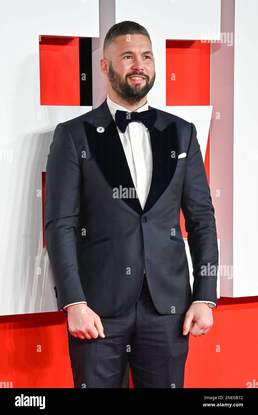 Tony Bellew partecipa alla Warner Bros alla prima europea di CREED III, Cineworld Leicester Square, Londra, Regno Unito. Data foto: 15th febbraio 2023. Foto Stock