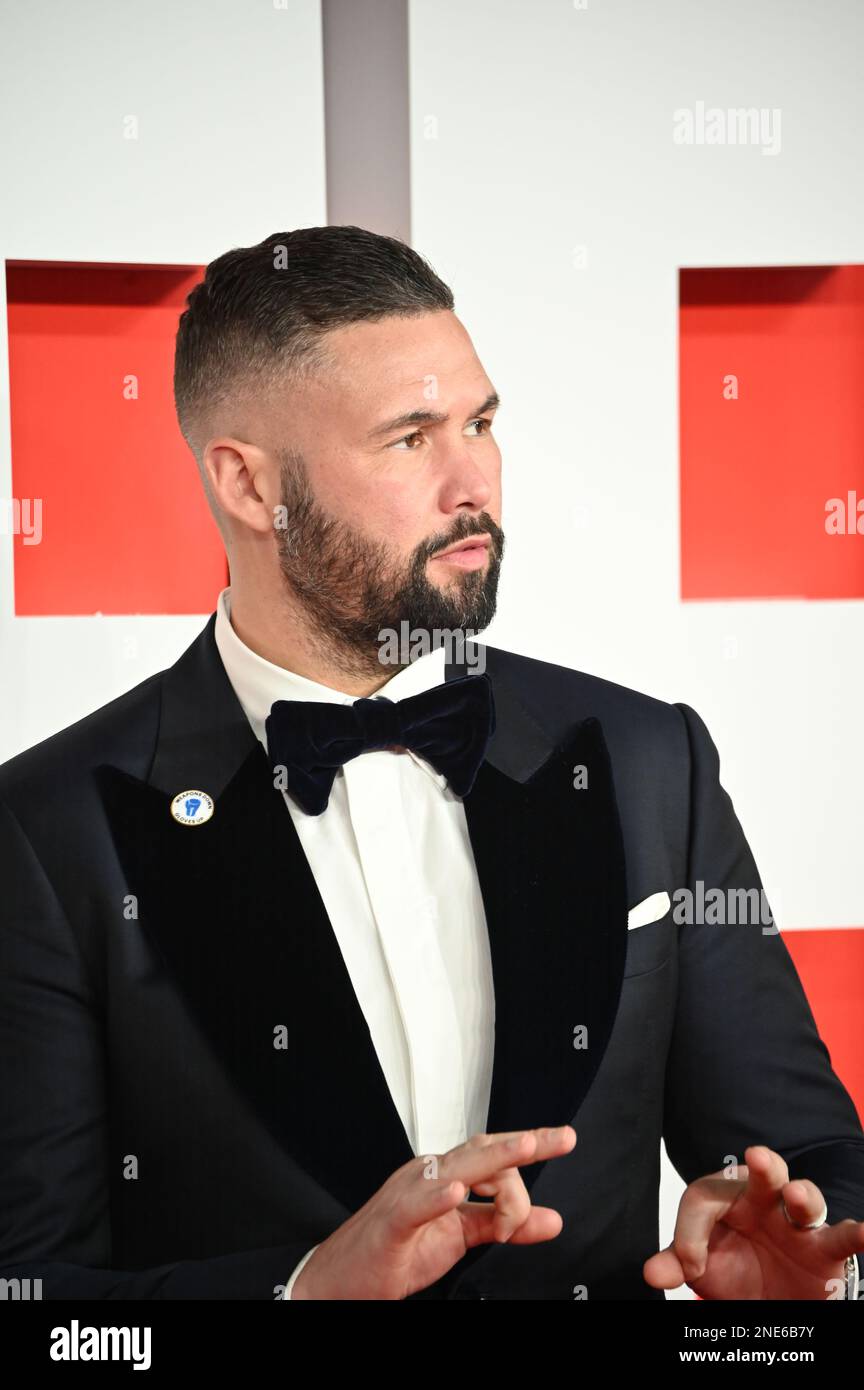 Tony Bellew partecipa alla Warner Bros alla prima europea di CREED III, Cineworld Leicester Square, Londra, Regno Unito. Data foto: 15th febbraio 2023. Foto Stock