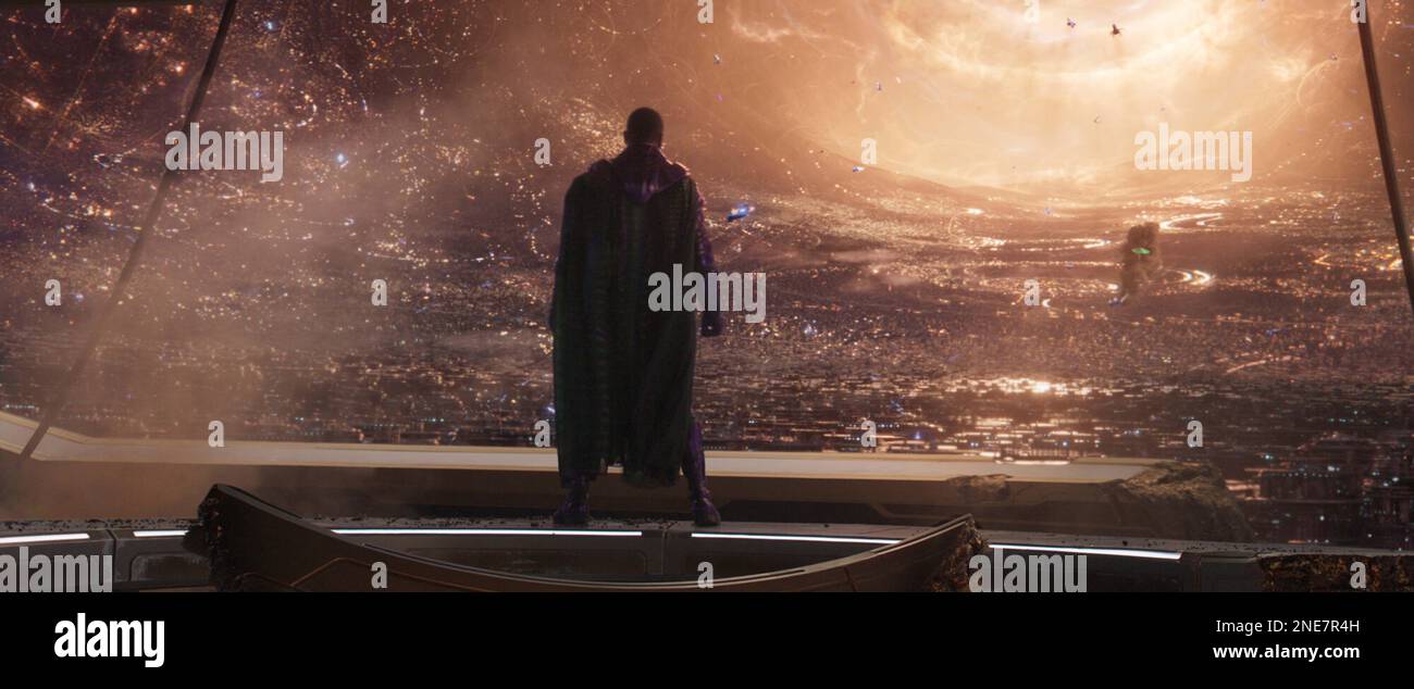 ANT-MAN E THE WASP: QUANTUMANIA (2023) JONATHAN MAJORS MARVEL/WALT DISNEY STUDIOS MOTION PICTURES/MOVIESTORE COLLECTION Foto Stock