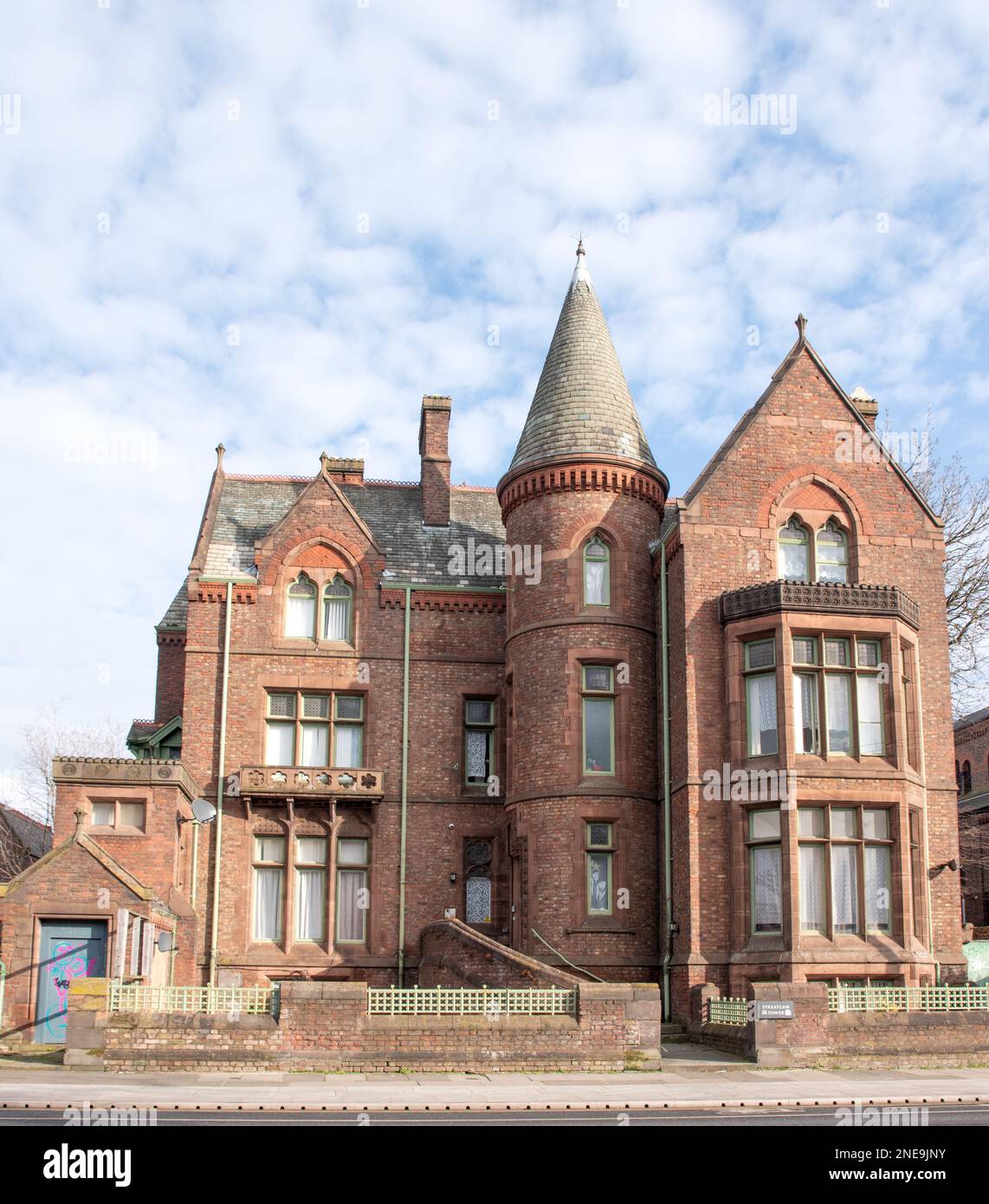 Streatlam Tower, Princes Road, Liverpool Foto Stock